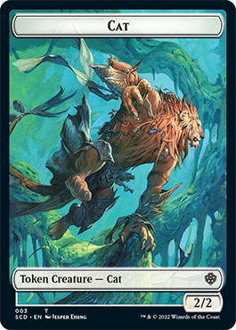 Insect // Cat Double-Sided Token [Starter Commander Decks] | Enigma On Main