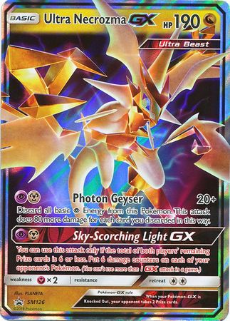 Ultra Necrozma GX (SM126) (Jumbo Card) [Sun & Moon: Black Star Promos] | Enigma On Main