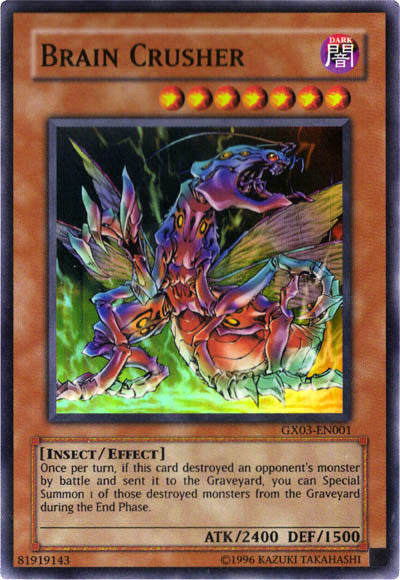 Brain Crusher [GX03-EN001] Super Rare | Enigma On Main