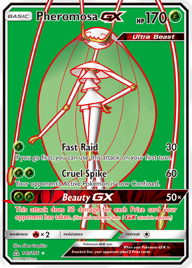 Pheromosa GX (140/156) [Sun & Moon: Ultra Prism] | Enigma On Main