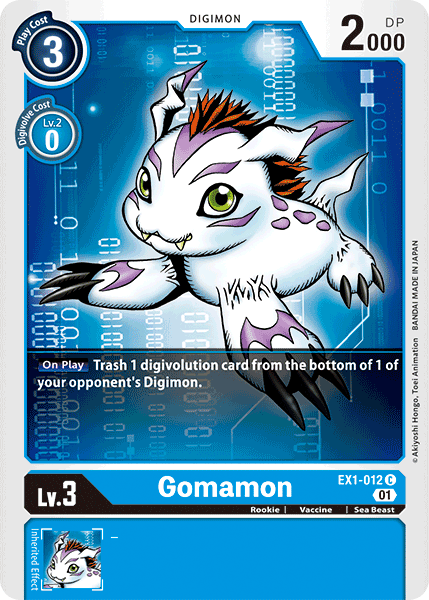 Gomamon [EX1-012] [Classic Collection] | Enigma On Main