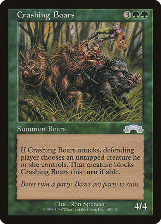 Crashing Boars [Exodus] | Enigma On Main