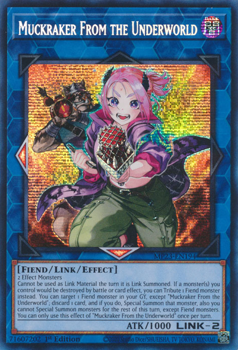 Muckraker From the Underworld [MP23-EN194] Prismatic Secret Rare | Enigma On Main