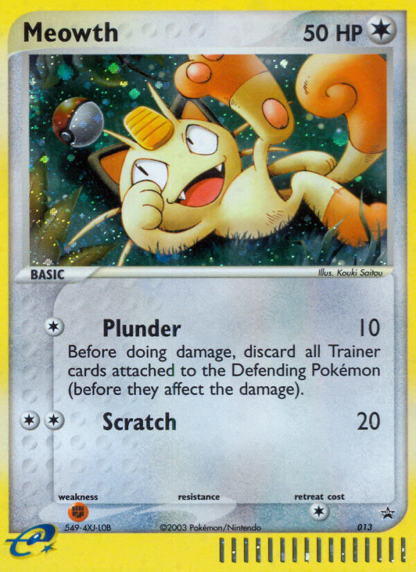 Meowth (013) [Nintendo: Black Star Promos] | Enigma On Main