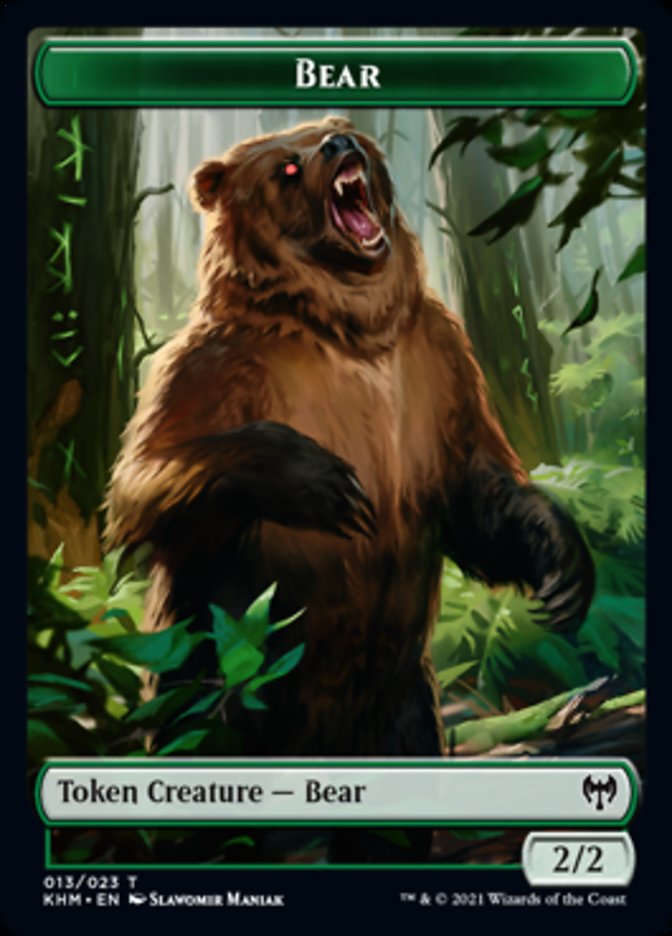 Bear Token [Kaldheim] | Enigma On Main