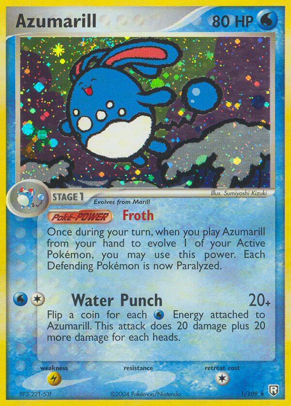 Azumarill (1/109) (Theme Deck Exclusive) [EX: Team Rocket Returns] | Enigma On Main