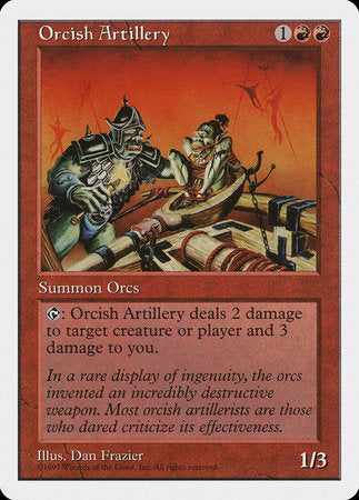 Orcish Artillery [Fifth Edition] | Enigma On Main
