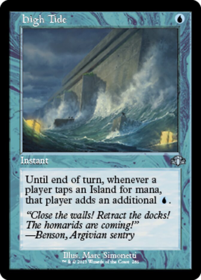 High Tide (Retro) [Dominaria Remastered] | Enigma On Main