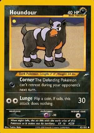 Houndour (43/105) [Neo Destiny Unlimited] | Enigma On Main