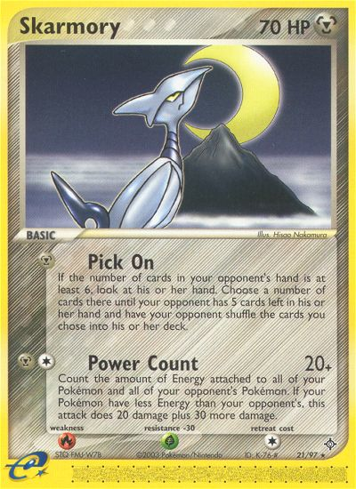 Skarmory (21/97) [EX: Dragon] | Enigma On Main