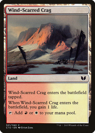 Wind-Scarred Crag [Commander 2015] | Enigma On Main