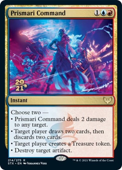 Prismari Command [Strixhaven: School of Mages Prerelease Promos] | Enigma On Main