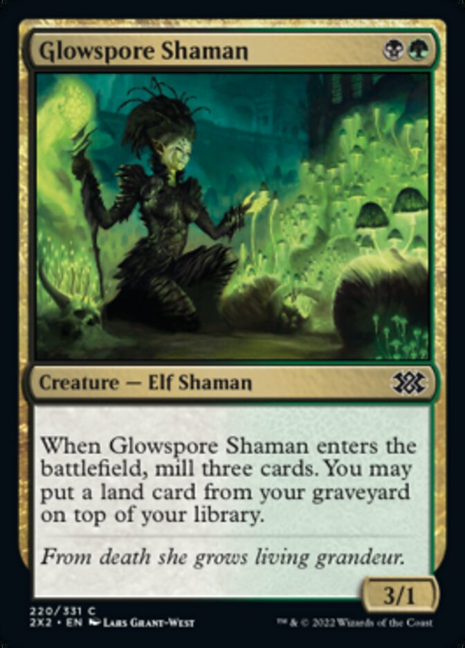 Glowspore Shaman [Double Masters 2022] | Enigma On Main