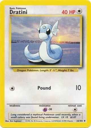 Dratini (26/102) [Base Set Unlimited] | Enigma On Main