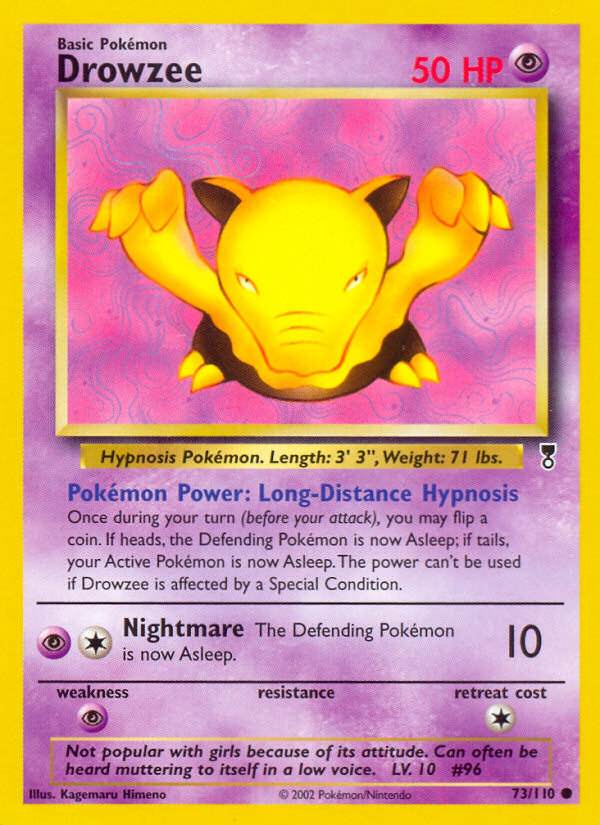 Drowzee (73/110) [Legendary Collection] | Enigma On Main