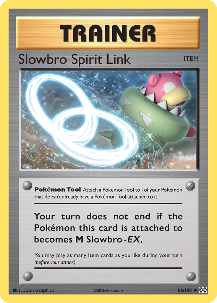 Slowbro Spirit Link (86/108) [XY: Evolutions] | Enigma On Main