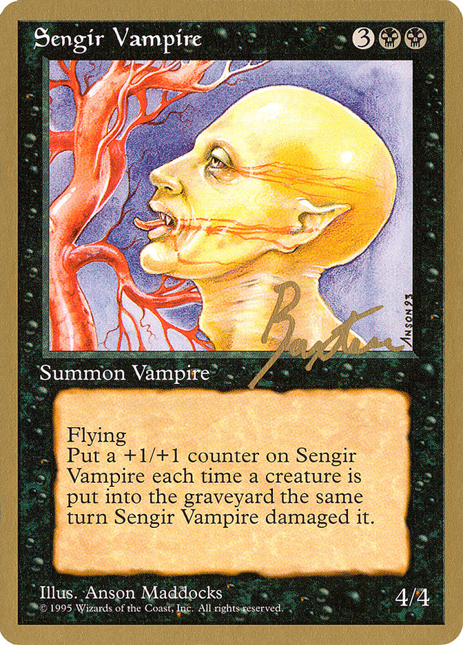 Sengir Vampire (George Baxter) [Pro Tour Collector Set] | Enigma On Main