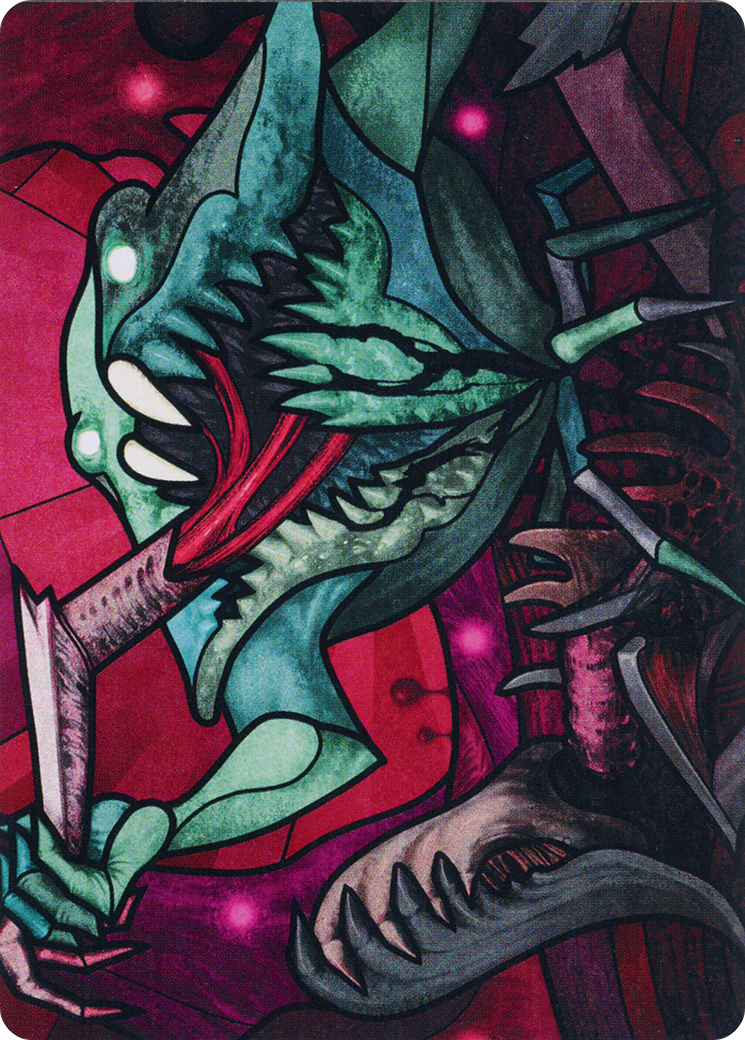 Yargle, Glutton of Urborg Art Card [March of the Machine Art Series] | Enigma On Main