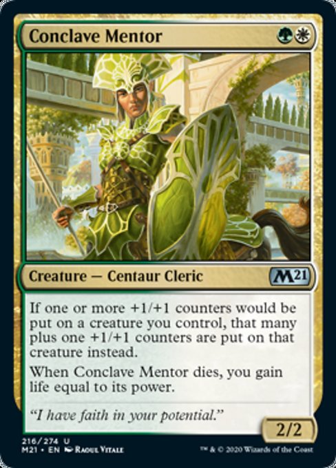 Conclave Mentor [Core Set 2021] | Enigma On Main