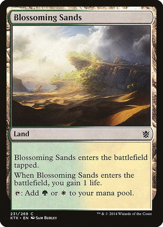 Blossoming Sands [Khans of Tarkir] | Enigma On Main