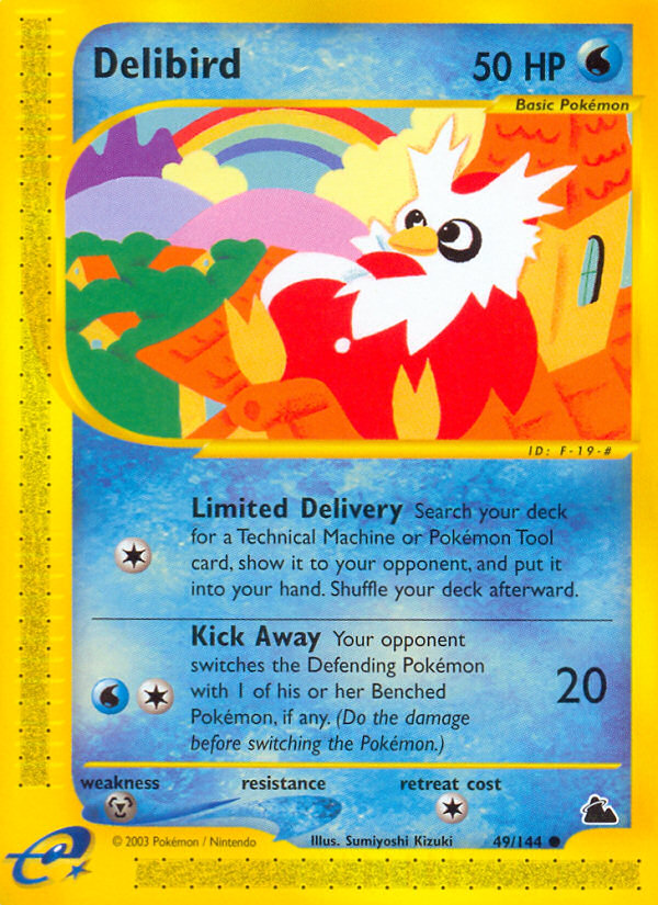 Delibird (49/144) [Skyridge] | Enigma On Main