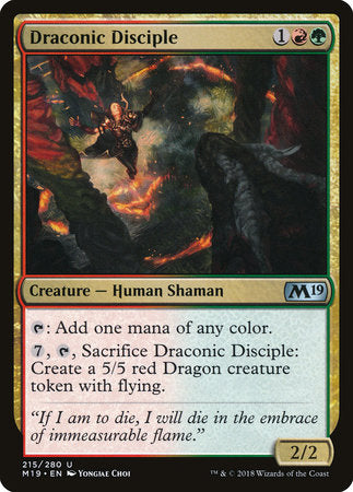 Draconic Disciple [Core Set 2019] | Enigma On Main