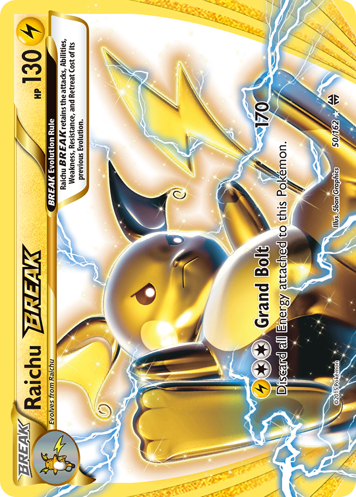 Raichu BREAK (50/162) [XY: BREAKthrough] | Enigma On Main