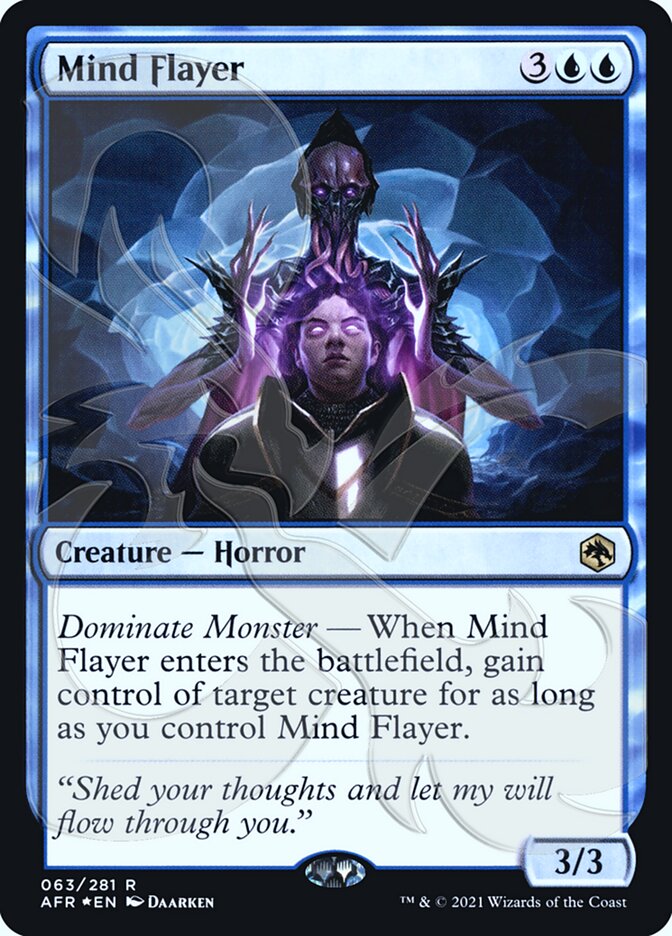 Mind Flayer (Ampersand Promo) [Dungeons & Dragons: Adventures in the Forgotten Realms Promos] | Enigma On Main