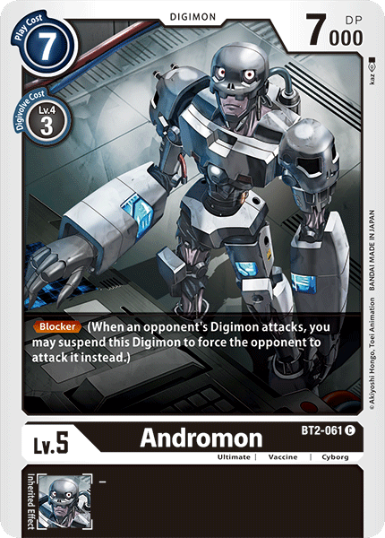 Andromon [BT2-061] [Release Special Booster Ver.1.0] | Enigma On Main