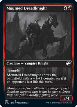 Mounted Dreadknight [Innistrad: Double Feature] | Enigma On Main