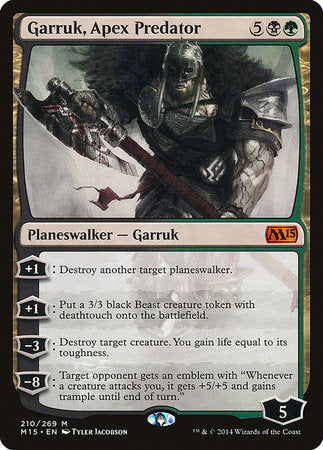 Garruk, Apex Predator [Magic 2015] | Enigma On Main