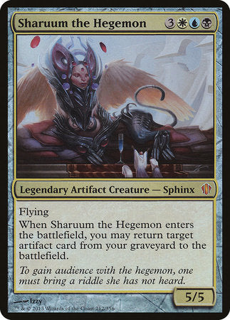 Sharuum the Hegemon (Commander 2013) [Commander 2013 Oversized] | Enigma On Main