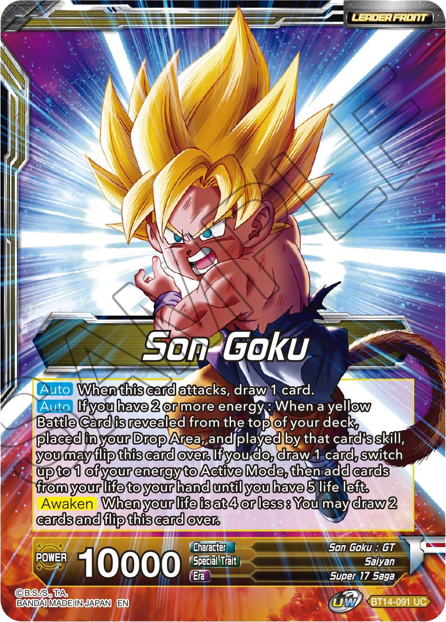 Son Goku // SS4 Son Goku, Returned from Hell (BT14-091) [Cross Spirits Prerelease Promos] | Enigma On Main