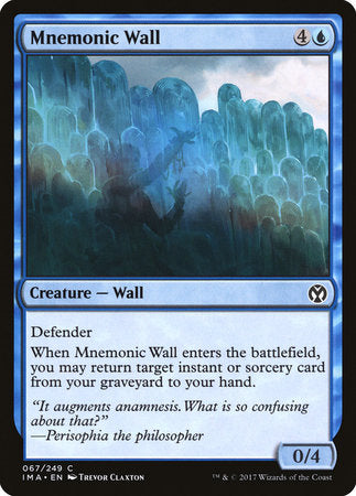 Mnemonic Wall [Iconic Masters] | Enigma On Main