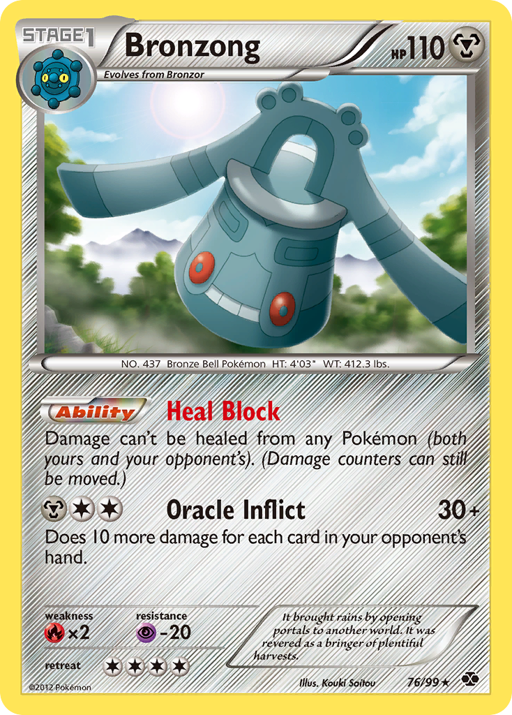 Bronzong (76/99) [Black & White: Next Destinies] | Enigma On Main