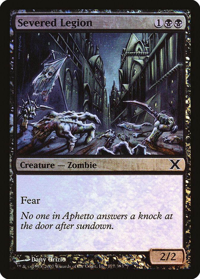 Severed Legion (Premium Foil) [Tenth Edition] | Enigma On Main