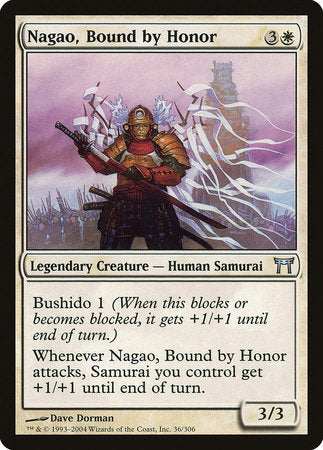 Nagao, Bound by Honor [Champions of Kamigawa] | Enigma On Main