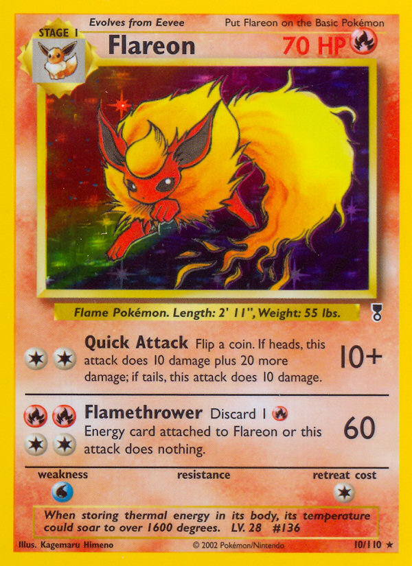 Flareon (10/110) [Legendary Collection] | Enigma On Main