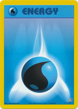 Water Energy (111/111) [Neo Genesis Unlimited] | Enigma On Main