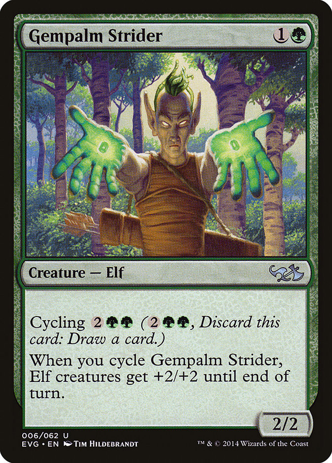 Gempalm Strider (Elves vs. Goblins) [Duel Decks Anthology] | Enigma On Main