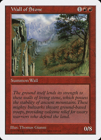 Wall of Stone [Fifth Edition] | Enigma On Main