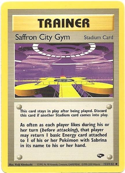 Saffron City Gym (122/132) [Gym Challenge Unlimited] | Enigma On Main