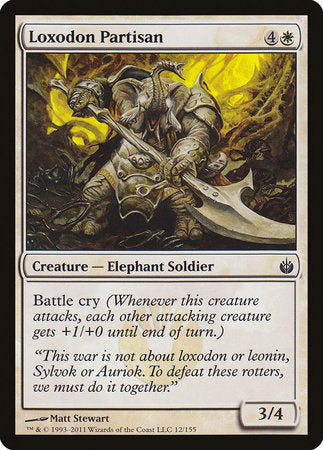 Loxodon Partisan [Mirrodin Besieged] | Enigma On Main