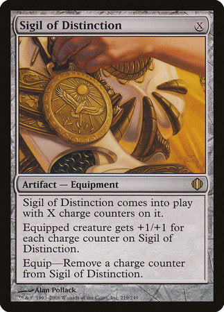 Sigil of Distinction [Shards of Alara] | Enigma On Main