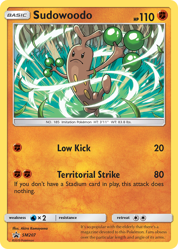 Sudowoodo (SM207) [Sun & Moon: Black Star Promos] | Enigma On Main