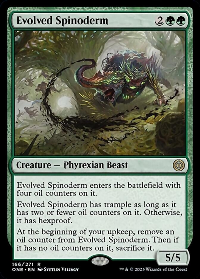 Evolved Spinoderm [Phyrexia: All Will Be One] | Enigma On Main