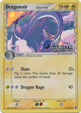 Dragonair (41/113) (Delta Species) (Stamped) [EX: Delta Species] | Enigma On Main