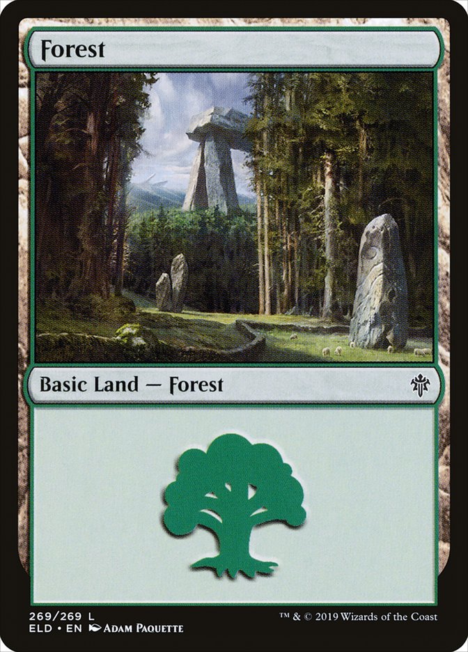 Forest (269) [Throne of Eldraine] | Enigma On Main