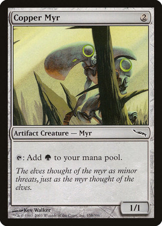 Copper Myr [Mirrodin] | Enigma On Main