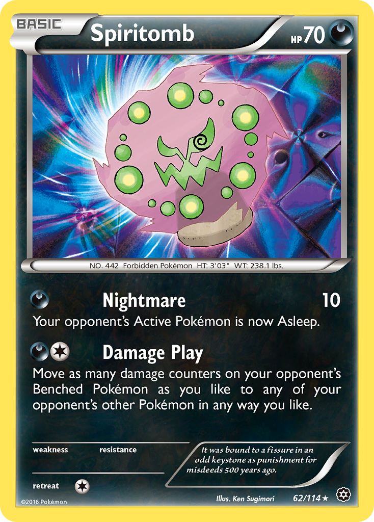 Spiritomb (62/114) [XY: Steam Siege] | Enigma On Main